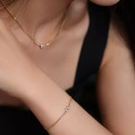 Cute Kitten Diamonds 18K Necklace, Love, Halo Design Animal Necklace Etsy