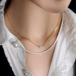 Cute Kitten Diamonds 18K Necklace, Love, Halo Design Animal Necklace Etsy