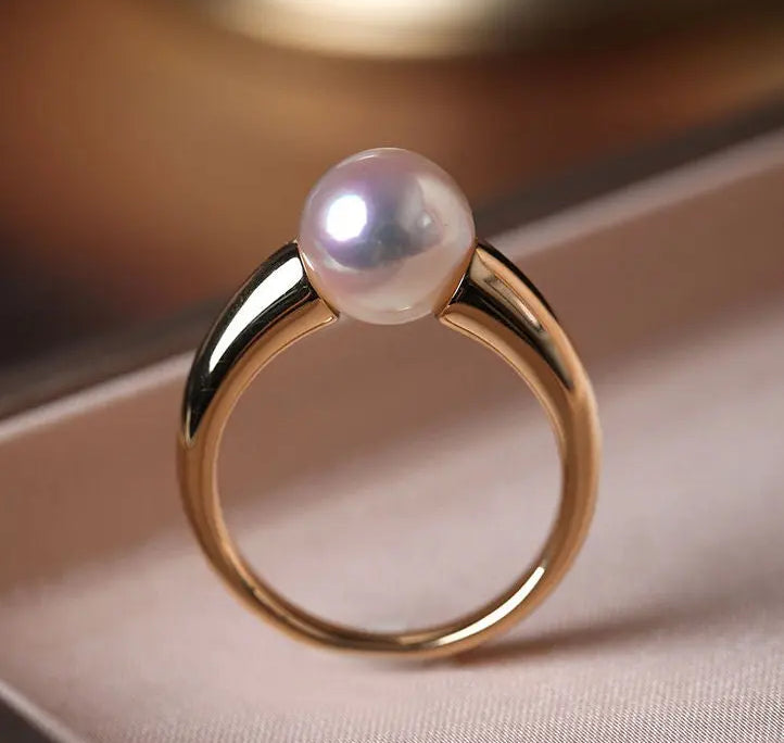 5A+ Japan Akoya Pearl Earrings, White Pink Akoya Pearl Jewelry Set, Seawater Pearl Earrings Etsy