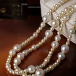 Luminous Akoya Mixed Colors Pearl Strand Necklace, Rare Japan Pearl Etsy