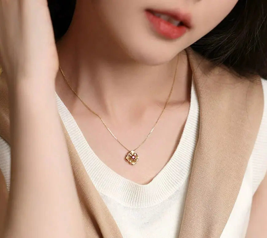 Sri Lanka Sapphire Necklace, 18k Gold Matte Finish Jewelry, Natural Insprie Sapphire Necklace, Blue Gemstone Earring Necklace Etsy
