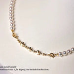 Very Rare Baroque Akoya Pearl Extand Chain for Necklace or Bracelets, Seawater Pearl Beaded Bracelets, Craft Supplies Akoya Pearl Chain Etsy
