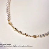 Very Rare Baroque Akoya Pearl Extand Chain for Necklace or Bracelets, Seawater Pearl Beaded Bracelets, Craft Supplies Akoya Pearl Chain Etsy