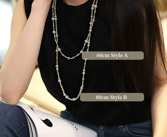 Luminous Akoya Mixed Colors Pearl Strand Necklace, Rare Japan Pearl Etsy