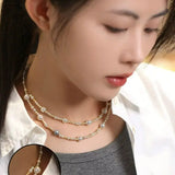 Luminous Akoya Mixed Colors Pearl Strand Necklace, Rare Japan Pearl Etsy