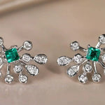 Natural Australian South Sea Pearls Art Deco PT950 Earring, White Diamonds Stud Earring, Two in one Jeweley Etsy