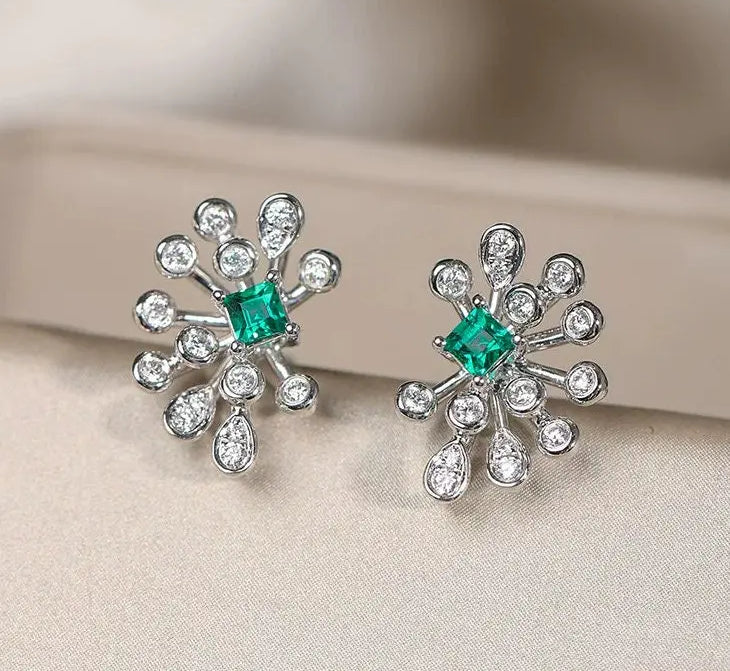 Natural Australian South Sea Pearls Art Deco PT950 Earring, White Diamonds Stud Earring, Two in one Jeweley Etsy