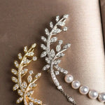Laurel Leaf Akoya Pearl 18K Necklace Brooch, 18K Yellow Gold Etsy