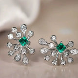Natural Australian South Sea Pearls Art Deco PT950 Earring, White Diamonds Stud Earring, Two in one Jeweley Etsy