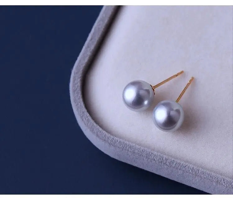 5A+ Madama Pearl (真多麻) Handmade 18K Solid Yellow Gold Madama Pearl Earrings, Seawater Pearl, Gift for Her, Anniversary Gift, Gift Idea Etsy