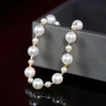 High Luster Akoya Pearl Strand 18K Bracelets - 18K Yellow Gold Etsy