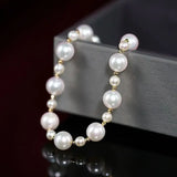 High Luster Akoya Pearl Strand 18K Bracelets - 18K Yellow Gold Etsy