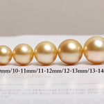 5A+ Natural Golden South Sea Pearl Earrings, 18K Solid Champagne Gold Golden Pearl Earring, Gift for Her, Seawater Pearl, Anniversary Gift Etsy