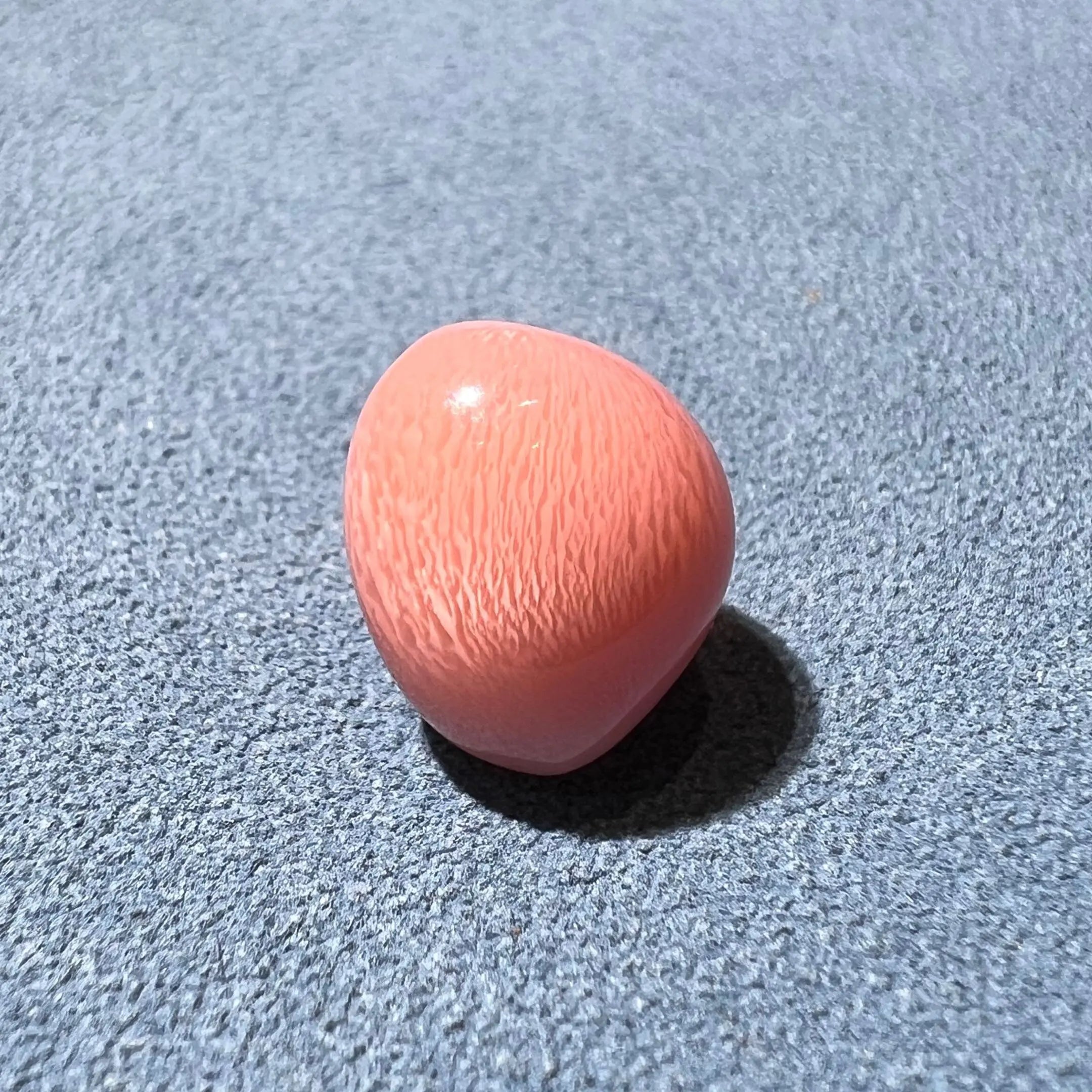 5.81Carat "Peach Pink" Queen Conch Pearl From Caribbean Sea, Pearls Strombus Gigas, Natural Queen Conch Pearl, Flamed Pink Pearl, SKU: 1425 Etsy