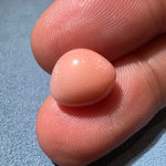 5.81Carat "Peach Pink" Queen Conch Pearl From Caribbean Sea, Pearls Strombus Gigas, Natural Queen Conch Pearl, Flamed Pink Pearl, SKU: 1425 Etsy