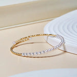 Very Rare Akoya Baby Pearls Bracelet, Japan Pearls, Champagne & White Pink Pearls Beads, Beaded Bracelets, Anniversary Gift Idea for Her Etsy