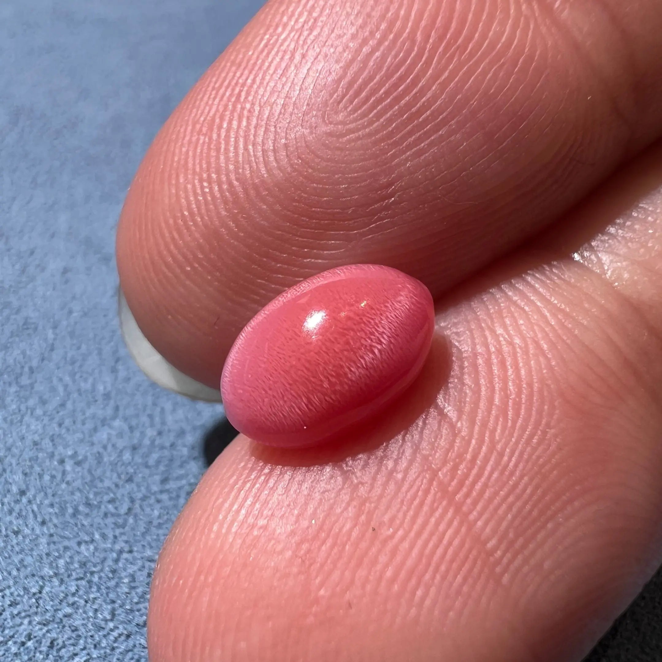 2.01Carat Certificate Queen Conch Pearl Pearls Strombus Gigas Flamed Pink Pearl, SKU: 1540 - LaCorserArtJewelry