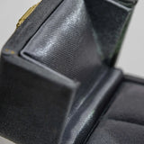 Grey Double-Sided Opening Ring Box Exquisite Ring Box | Velvet Keepsake Box | Made in Japan | Luxury Ring Box - LaCorserArtJewelry