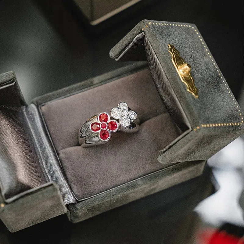 Luxury Velvet Grey Ring Box - Exquisite Keepsake Proposal Box Etsy