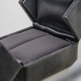 Luxury Velvet Grey Ring Box - Exquisite Keepsake Proposal Box Etsy