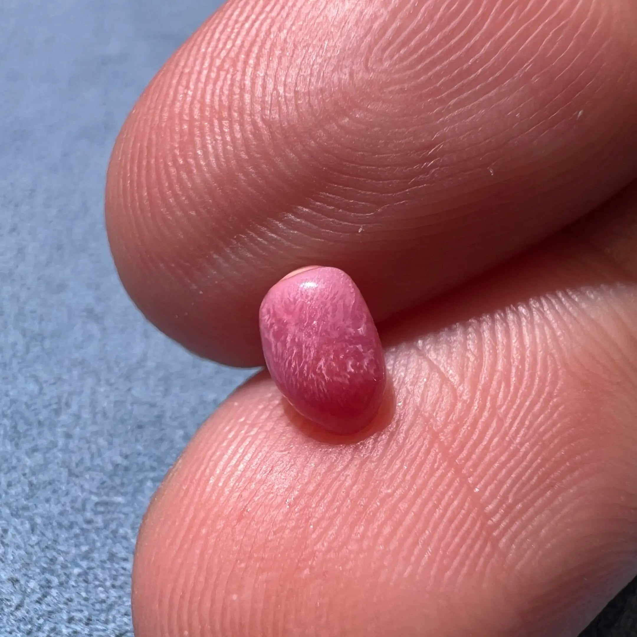 0.75Carat "Sakura Pink" Queen Conch Pearl From Caribbean Sea, Pearls Strombus Gigas, Natural Queen Conch Pearl, Flamed Pink Pearl, SKU:B781 - LaCorserArtJewelry