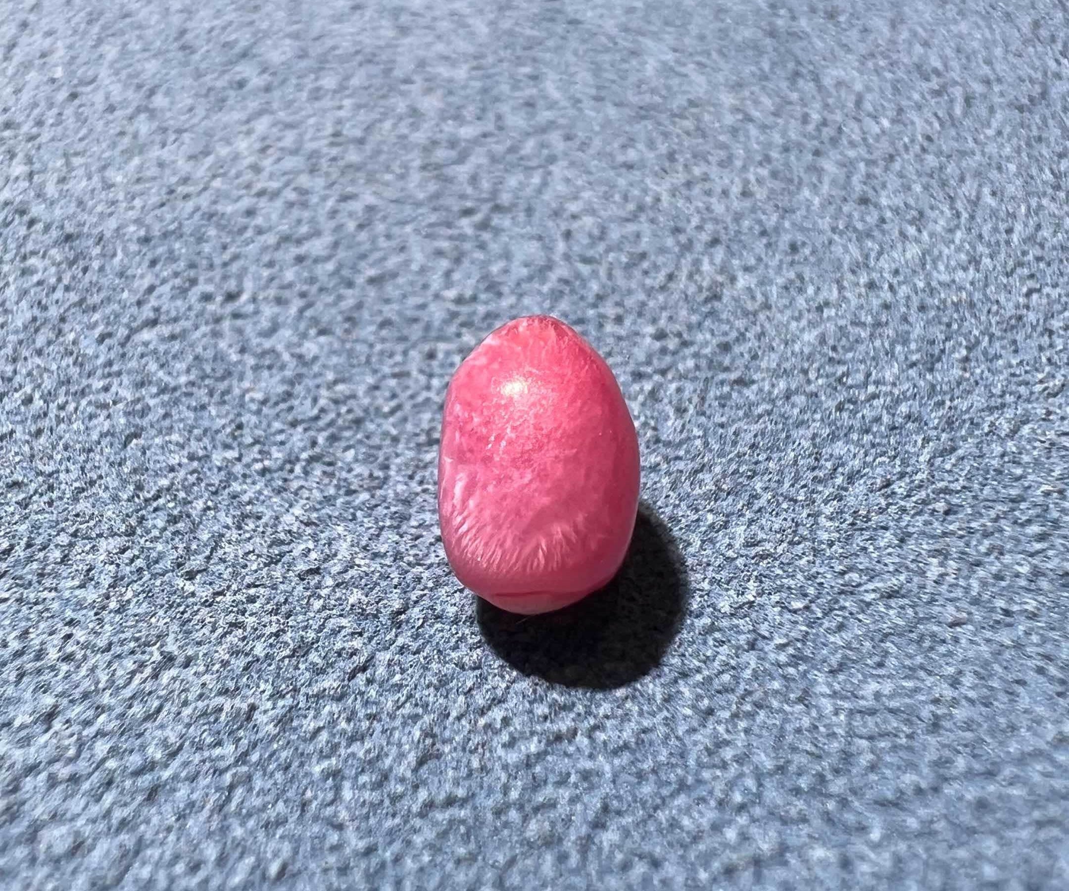 0.75Carat "Sakura Pink" Queen Conch Pearl From Caribbean Sea, Pearls Strombus Gigas, Natural Queen Conch Pearl, Flamed Pink Pearl, SKU:B781 - LaCorserArtJewelry