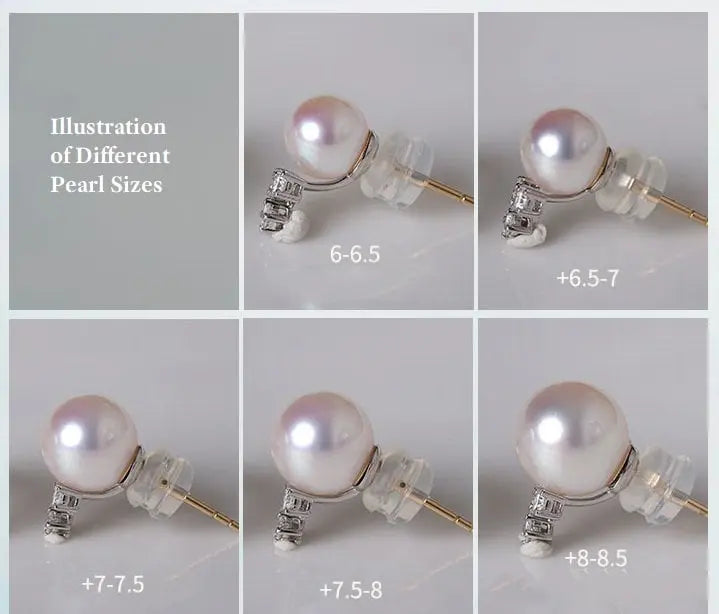 Natural Japan Akoya Pearl Butterfly Diamonds Earrings, Platinum 950 Earrings, Intense Luster White Pink Tone Pearl, Perfectly Round Pearls Etsy