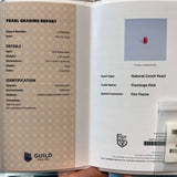 2.01Carat Certificate Queen Conch Pearl Pearls Strombus Gigas Flamed Pink Pearl, SKU: 1540 - LaCorserArtJewelry