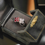 Luxury Velvet Grey Ring Box - Exquisite Keepsake Proposal Box Etsy